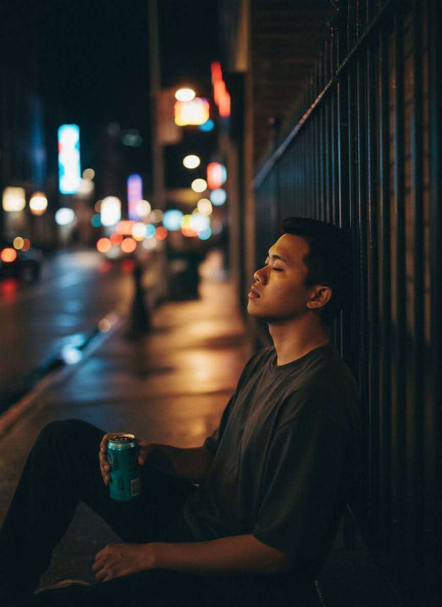 Suasana malam yang murung